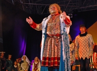 Jan Milota v roli císaře Karla IV. na Císařských dnech. 