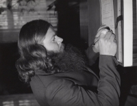 Jaroslav Hýbner na svatbě kamaráda