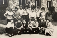 Pracovní kolektiv podniku Rico. Zájezd na Konopiště