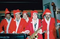 With the band Orpheus, Christmas concert in Norway, 1992