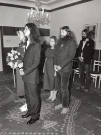 Svatba kamaráda, Jaroslav Hýbner jako svědek