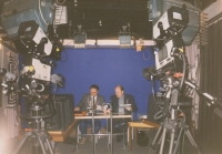 Práce v televizi - s Danielem Hermannem, 2000