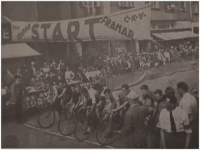 Cyklistický závod Framar v roce 1940