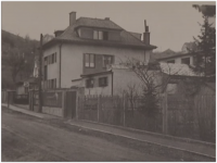 Vila rodiny Martínků v Modřanech v roce 1935 
