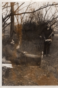 Z Akustiády v lesích u Koryčan