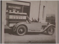 Firemní automobil firmy Framar v roce 1940