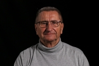 Jiří Martínek in 2021 in the Memory of Nations studio