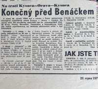 víťazstvo v časovke Kysuce - Orava 