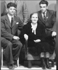 Father Vladimír Chovan, mother Mária Chovan, uncle Július Chovan