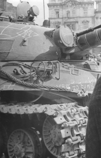 Vpád vojsk Varšavské smlouvy 21. srpna 1968 do Plzně objektivem Iva Podušky