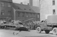 Vpád vojsk Varšavské smlouvy 21. srpna 1968 do Plzně objektivem Iva Podušky