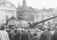 Vpád vojsk Varšavské smlouvy 21. srpna 1968 do Plzně objektivem Iva Podušky