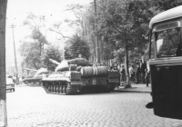 Vpád vojsk Varšavské smlouvy 21. srpna 1968 do Plzně objektivem Iva Podušky