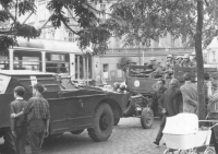 Vpád vojsk Varšavské smlouvy 21. srpna 1968 do Plzně objektivem Iva Podušky