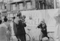 Vpád vojsk Varšavské smlouvy 21. srpna 1968 do Plzně objektivem Iva Podušky