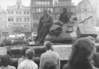 Vpád vojsk Varšavské smlouvy 21. srpna 1968 do Plzně objektivem Iva Podušky