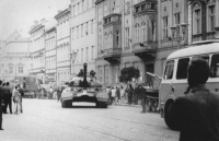 Vpád vojsk Varšavské smlouvy 21. srpna 1968 do Plzně objektivem Iva Podušky