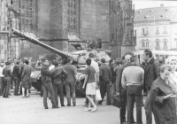 Vpád vojsk Varšavské smlouvy 21. srpna 1968 do Plzně objektivem Iva Podušky
