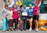 Na celorepublikovém setkání Stráží v roce 2010 byl i čestný občan Stráže nad Nisou učitel Bohumil Nádhera, jehož příběh je zaznamenán v Paměti národa (čtvrtý zleva)