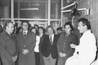Opening of the Anesthesiology and Reanimation department at the Central Military Hospital in Střešovice, 1973
