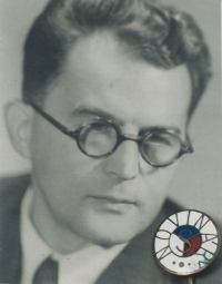 Josef Veverka, editor of Stráže severu, Liberec 1946