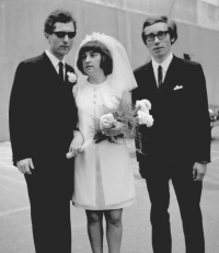 Svatba v roce 1969 v Paříži