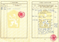 Vojenská knížka Jana Pokorného