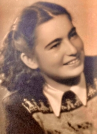 Olga Chotová, přelom 40. a 50. let 20. století