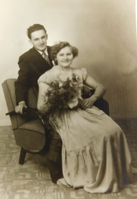 Brother Ruda Hirnich with his wife Anna (Weisserová)