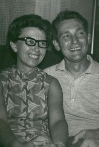 Hana Dvořáková s manželem Janem Dvořákem