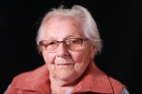 Marie Hofbauerová při natáčení 6. srpna 2020 ve Starém Hobzí