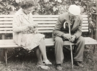 Otec Rudolf Kotík v závěru svého života