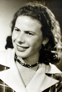 Erika Tampierová in Mariánské Lázně 1958