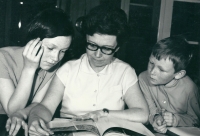 Hana Dvořáková se svými dětmi