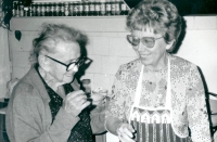 Hana Dvořáková s matkou Ludmilou 