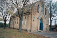 Kostel v Boratíně, postaven 1907