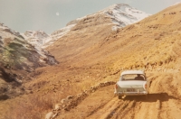The Pechouš family on the road through South Africa, 1970s