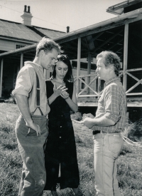 In the film 'Displaced Persons', Australia, 1984 

