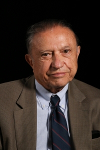 Karel Raška při natáčení