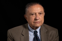 Karel Raška při natáčení