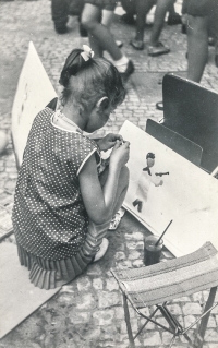 Martina Špinková, výstava Platýz, 1966