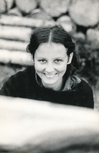young Martina Špinková, 1983