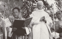 P. Dominik Pecka, rok 1968 Čejkovice na Hodonínsku, výročí 50 let od svěcení