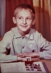 Josef Kusebauch in the 2nd grade