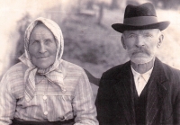 Grandparents Aloisie and Johan Stropek (circa 1950)