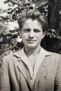 Hynek Sobotka v mládí 