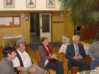 Oslava 61. narozenin s kolegy ze školy, Brandýs, 2004