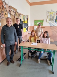 Setkání s žákovským týmem