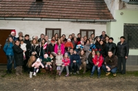 Photo of the Banyák family, year 2014.
