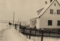 Dům v Asterode, kde bydlela Amálie Scholzová se svým manželem